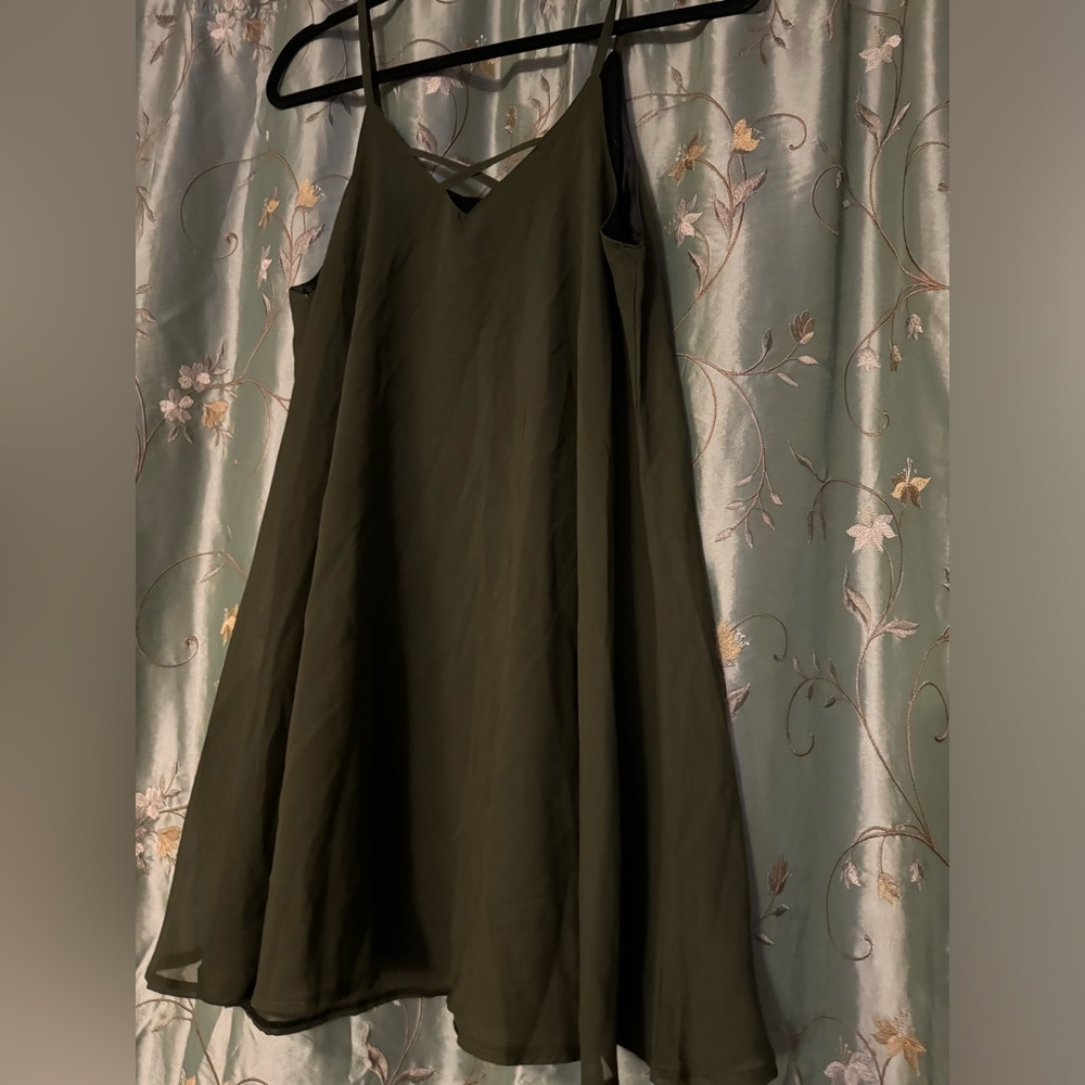 Dark Olive green top